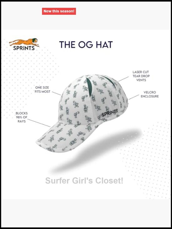 Performance Running Cap | Lightweight Quick Dry Sport Hat with Velcro Closure main image 2